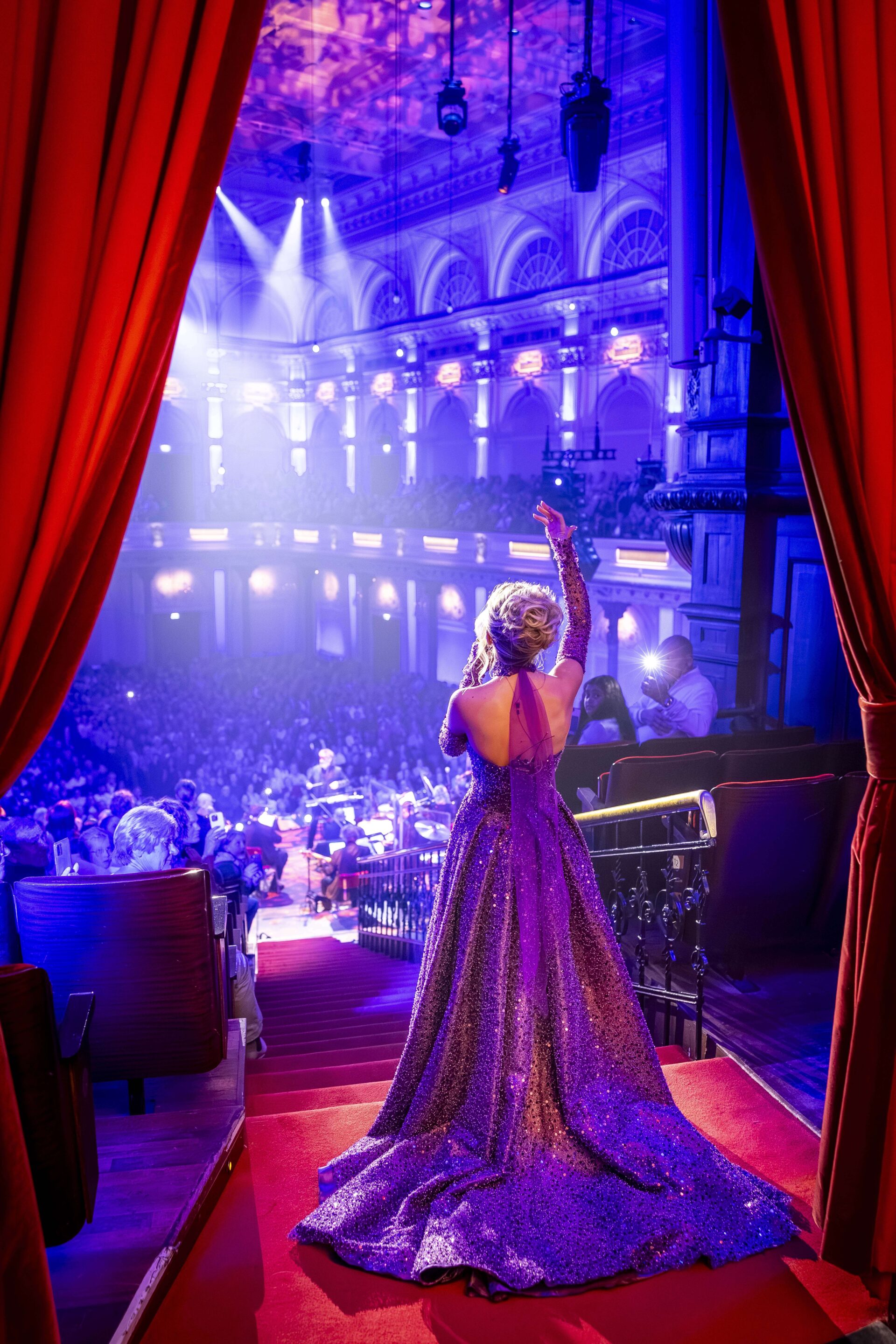 Emma in Concertgebouw