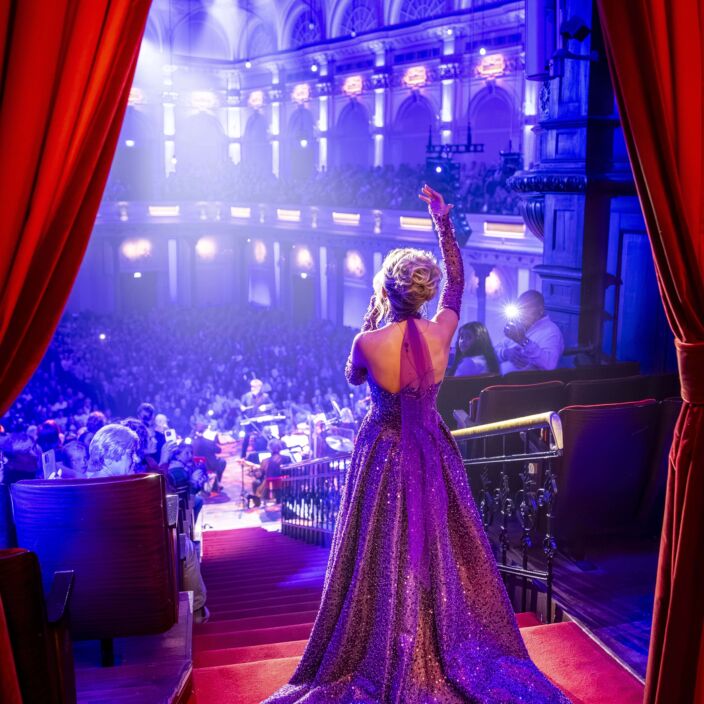 Emma in Concertgebouw
